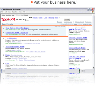 Yahoo Sponsored Search